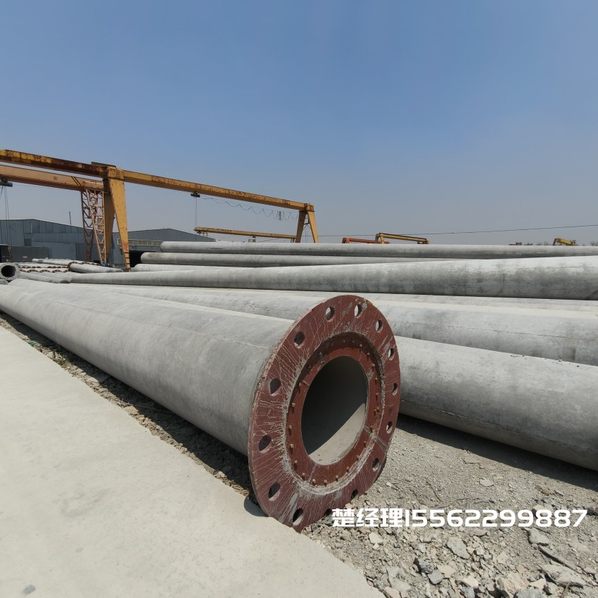 镇江12米无拉线电杆